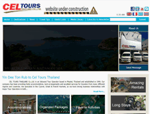 Tablet Screenshot of celtours-thailand.com